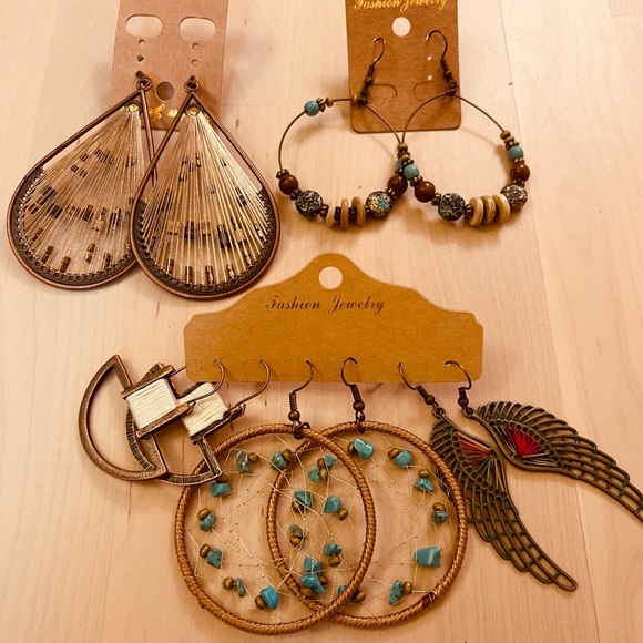 New Moroccan earrings set - Picture 2 of 2